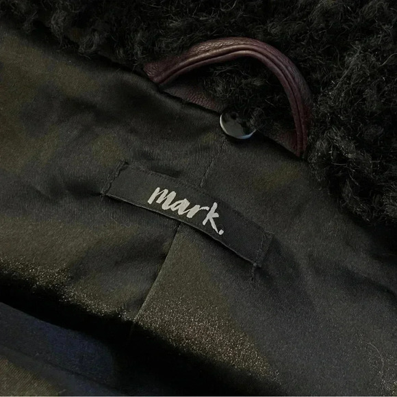 Mark vegan leather jacket women size  Medium - Picture 5 of 13